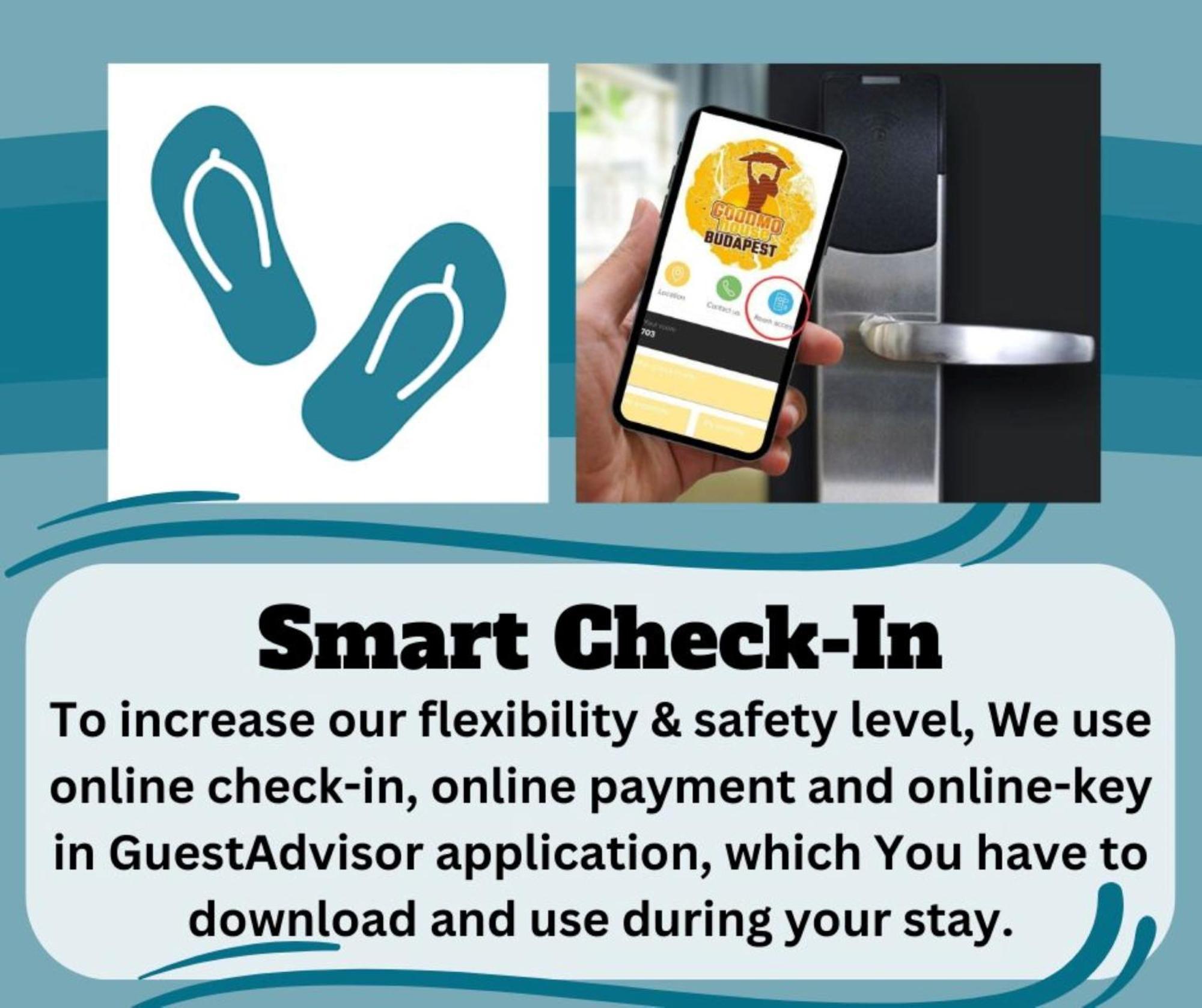 Goodmo Budapest Smart Rooms Εξωτερικό φωτογραφία